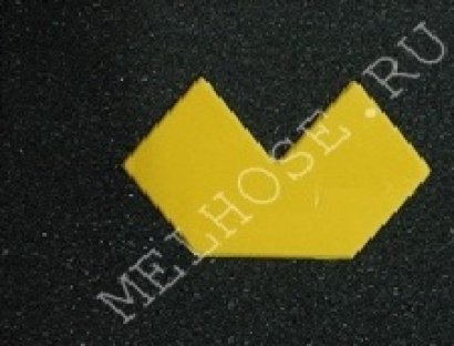 Ударопрочный пластик L-образный для наклеивания на пол Mehlhose.
