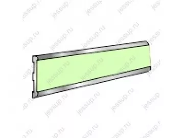 Купить Плоский алюминиевый профиль для дверей Jessup Glo Brite 9002 Стандарт