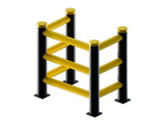 Ограждения полимерное П-образное угловое П-МАТ Ограждения полимерное П-образное П-МАТ