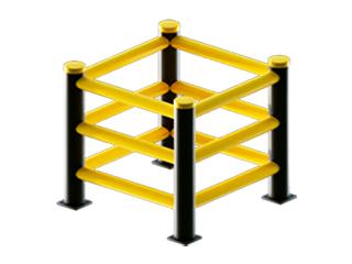 Ограждения для защиты колонн полимерное Ограждения для колонн полимерное