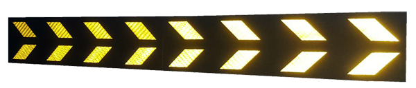 Защитный элемент со светоотражающими вставками